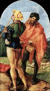 Albrecht Durer Two Musicians Spain oil painting artist